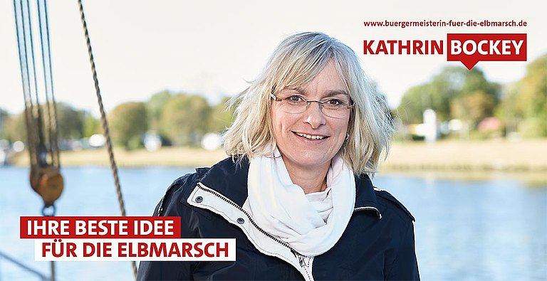 Kathrin Bockey, Ihre beste Idee für die Elbmarsch, Postkarte